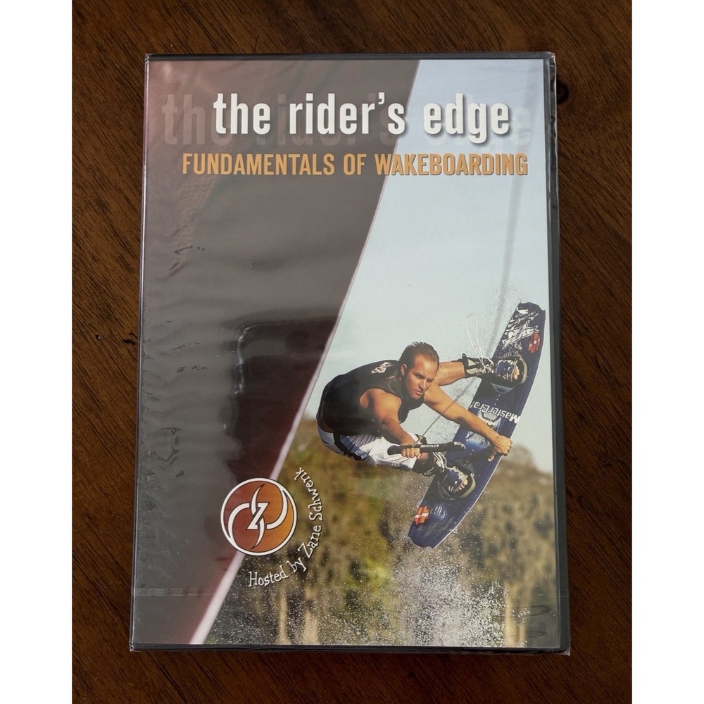 THE RIDER'S EDGE (DVD) Fundamentals of Wakeboarding Sports NEW & Sealed